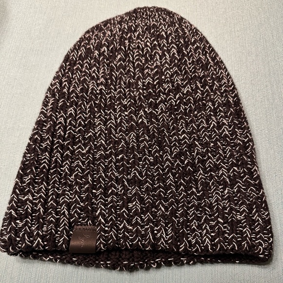 Black and white Love Your Melon reversible beanie. - Picture 1 of 6